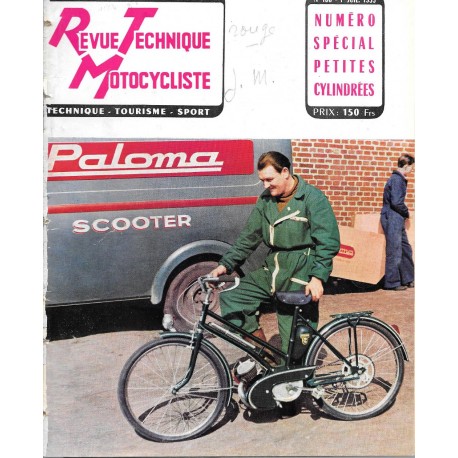 Revue Technique Motocycliste n° 100 de juillet 1955