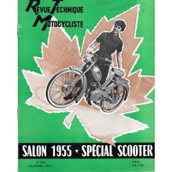 Revue Technique Motocycliste n° 104 Spécial Scooter de octobre 1955