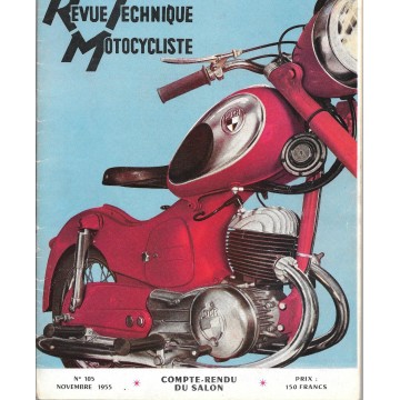 Revue Technique Motocycliste n° 105 de novembre 1955