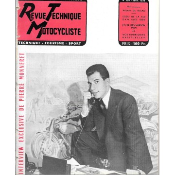 Revue Technique Motocycliste n° 109 de févrierr1956