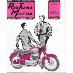 Revue Technique Motocycliste n° 114 de mai 1956