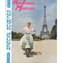 Revue Technique Motocycliste n° 115 spécial scooter de mai 1956