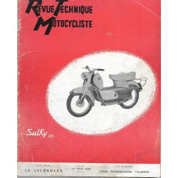 Revue Technique Motocycliste n° 117 de juin 1956