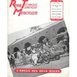 Revue Technique Motocycliste n° 119 de août 1956