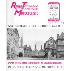 Revue Technique Motocycliste n° 124 de janvier 1957