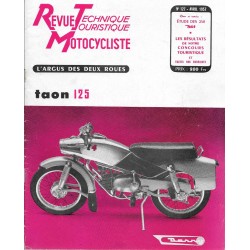Revue Technique Motocycliste n° 127 de avril 1957