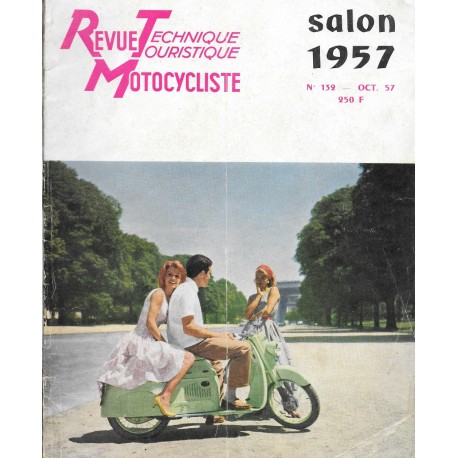 Revue Technique Motocycliste n° 132 de octobre 1957