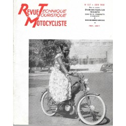 Revue Technique Motocycliste n° 137 de juin 1958
