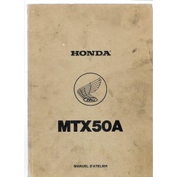 HONDA MTX 50 A (Manuel atelier de base novembre 1984)