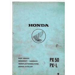 HONDA PX 50 / PX-L (Manuel de base décembre 1982)