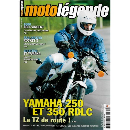 MOTO LEGENDE N° 145 avril 2004
