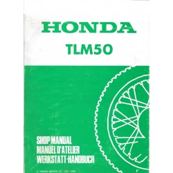 HONDA TLM 50 (Manuel de base mai 1985)
