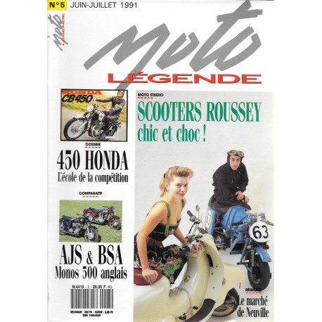 MOTO LEGENDE N° 5  juin-juillet 1991