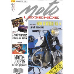 MOTO LEGENDE N° 10  janvier 1992