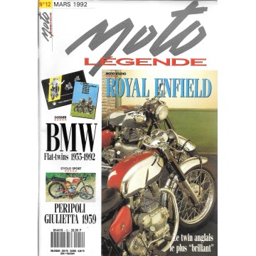 MOTO LEGENDE N° 12  mars 1992