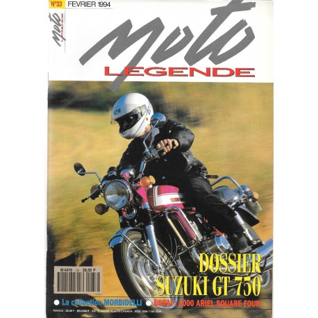 MOTO LEGENDE N° 33 février 1994