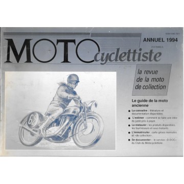 MOTOcyclettiste  guide annuel 1994