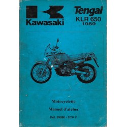 Manuel atelier KAWASAKI KLR  650-B1  (1989)