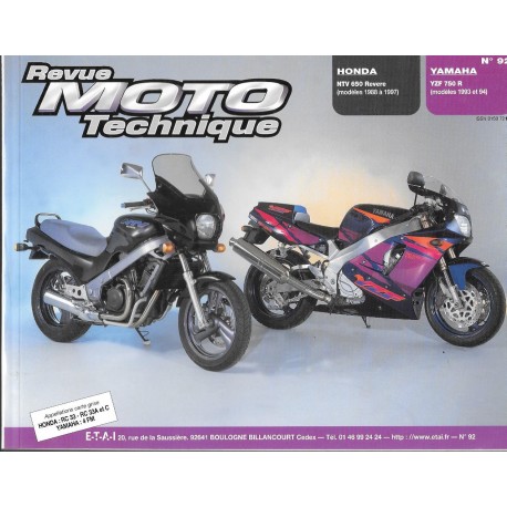 Revue Moto Technique n°92