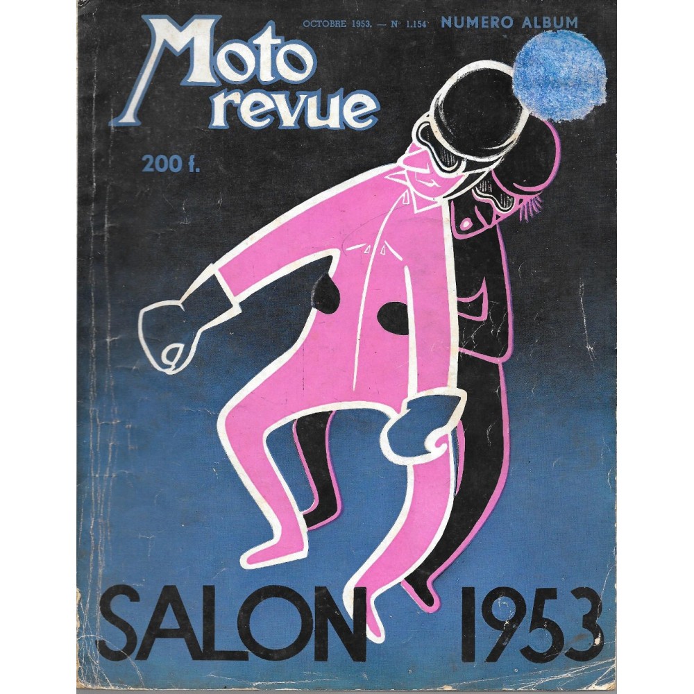 MOTO REVUE Salon 1953  (n° 1154)