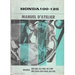HONDA CB 125 S  / SL 125 (Manuel  atelier1971)