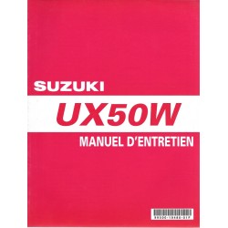 SUZUKI UX 50  WX  (manuel atelier 01 / 1999)