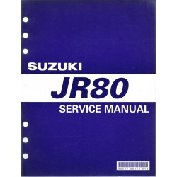 Manuel atelier SUZUKI JR 80 K1 en anglais (09 / 2000)