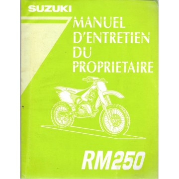 SUZUKI RM 250 T modèle 1996  (10 / 19895)