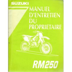 SUZUKI RM 250 T modèle 1996  (10 / 19895)