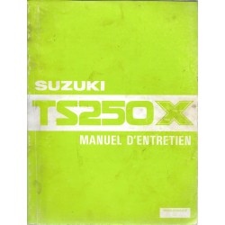 SUZUKI TS 250 X modèle 1986  (08/ 1985)