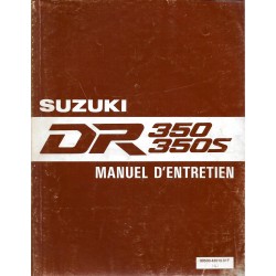 Manuel atelier SUZUKI DR 350 : DR 350 S  (03 / 1990) 