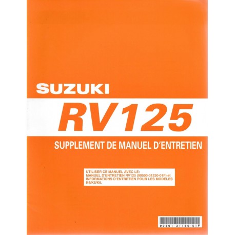 SUZUKI RV 125 K7  modèle 2007 (09/ 2006)