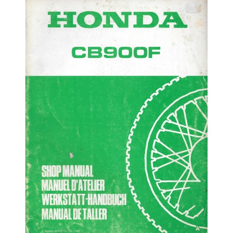 HONDA CB 900 F (Additif JUILLET 1980)
