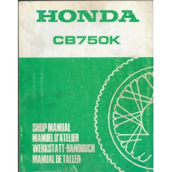 HONDA CB 750 K (Manuel de base avril 1979)