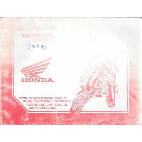 HONDA CR 80 R Type GBF de 1994