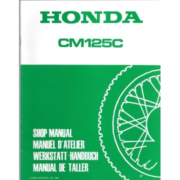 HONDA CM 125 C (Additif mars 1985)