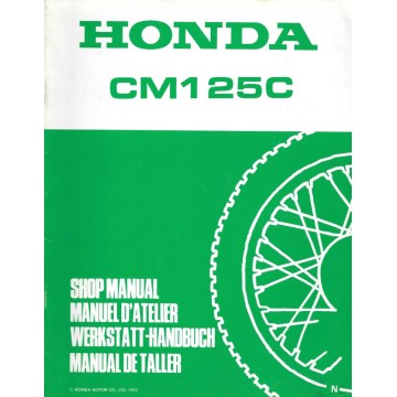 HONDA CM 125 C (Additif   N  mars 1992)