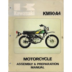 Manuel assemblage KAWASAKI KM 90-A4  (08 /1975)