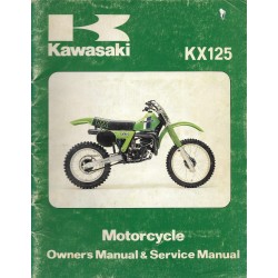 Manuel atelier KAWASAKI KX 125-A7 (07 /1980)
