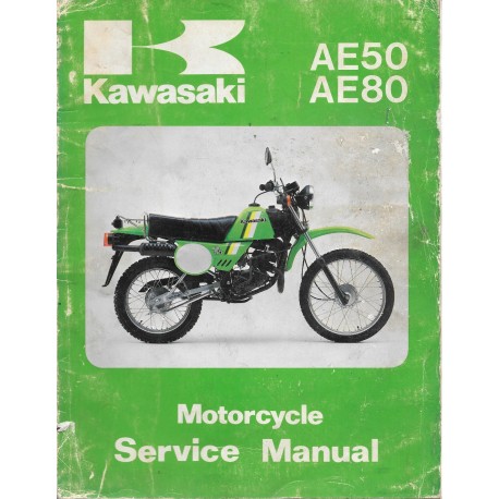 Manuel atelier KAWASAKI AE 50 / 80 (02 / 1981)