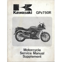 Manuel atelier  KAWASAKI GPZ 750 R NINJA 1984 et 1985