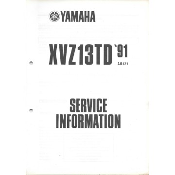 YAMAHA XVZ13TD de 1991
