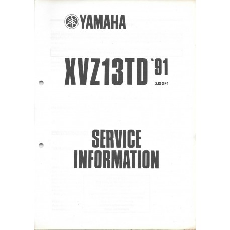 YAMAHA XVZ13TD de 1991