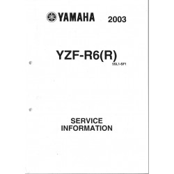 YAMAHA YZF-R6(R) de 2003 et YZF-R6(S) de 2004