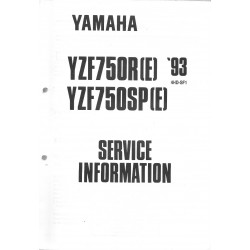 YAMAHA YZF 750 R et SP de 1993 à 1995