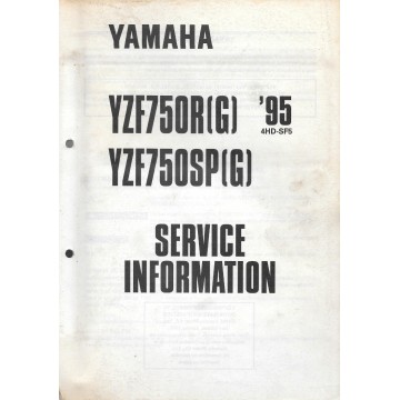 YAMAHA YZF 750 R et SP de 1993 à 1995