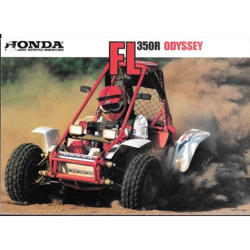 Prospectus original  HONDA FL 350 R Odyssey