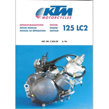 KTM 125 LC2  (Manuel de Réparation juin 1996)