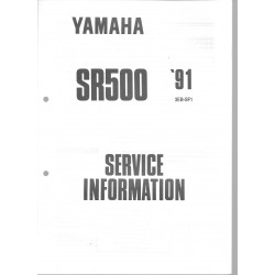 YAMAHA SR 500 de 1991 à 1995 type EB