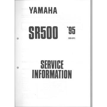 YAMAHA SR 500 de 1991 à 1995 type EB